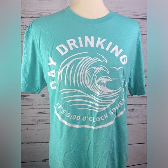 Women’s Custom Made Day Drinking Short Sleeve Tee - Picture 2 of 6